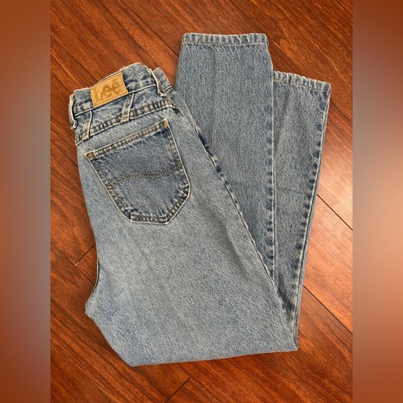 Vintage Lee Classic Blue Denim Jeans Size Women’s 24 inch waist - Picture 2 of 10